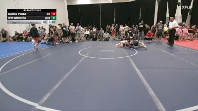 105 lbs Round 1 (6 Team) - Jett Johnson, Mat Assassins Black vs Esaias Perez, Rebellion