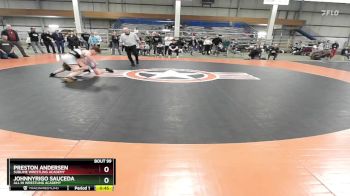 138 lbs Cons. Semi - Preston Andersen, Sublime Wrestling Academy vs JohnnyRigo Sauceda, All In Wrestling Academy