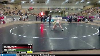 106 lbs Semis (4 Team) - William Phillips, Baylor School vs Ignatius Smout, Christian Brothers