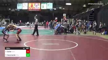 130 lbs Quarterfinal - Tate Sailer, Matpac vs Tucker Kaczmarek, Project WC