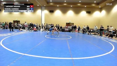 165 lbs Champ. Round 1 - Anthony Weaver, New York vs Samuel Carreno, Connecticut