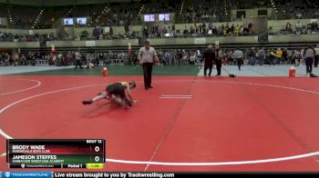 95 lbs Champ. Round 1 - Brody Wade, Pardeeville Boys Club vs Jameson Steffes, Sarbacker Wrestling Academy