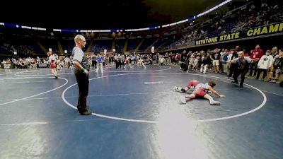 95 lbs Final - Nate Kasak, State College vs Bronsyn Baxter, Forest Hills