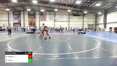 220 lbs Consi Of 16 #2 - Dyshawn Owens, NC vs Rocky Files, NY