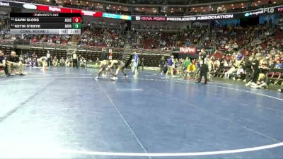 1A-126 lbs Cons. Round 3 - Keyin Steeve, Nodaway Valley vs Gavin Sloss, AC/GC