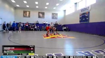 138 lbs Quarterfinal - Eli Peyton, Paducah Tilghman vs Xzavier Cox, McGavock