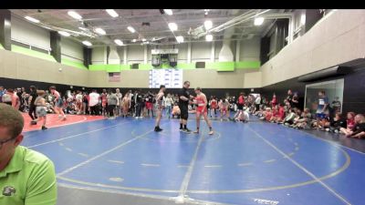 132 lbs Round Of 16 - Rocco Bruscell, The Chicken Coop Wrestling Club vs Reid Solum, Team Alpha Wrestling