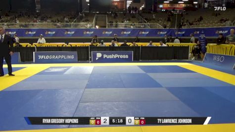 Ty Lawrence Johnson vs Ryan Gregory Hopkins 2026 Pan Jiu Jitsu IBJJF Championship