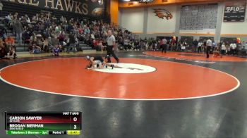 B-8 lbs Quarterfinal - Carson Sawyer, DC Elite vs Brogan Bierman, Don Bosco