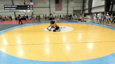 138 lbs Round Of 64 - Mathius Garza, CA vs Daniel Russo, NC