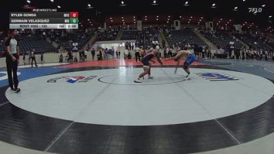 125 lbs Champ. Round 1 - Germain Velasquez, Midway University vs Rylen Gonda, Missouri Valley