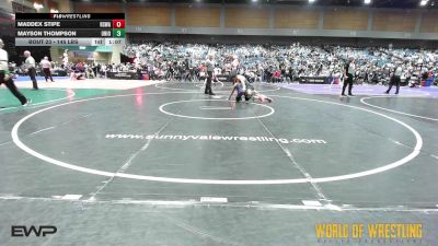 145 lbs Round Of 64 - Maddex Stipe, Red Star Wrestling Academy vs Mayson Thompson, Union