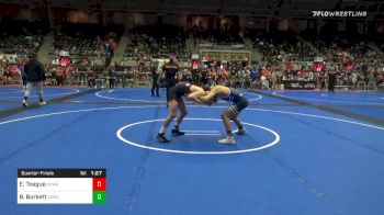 130 lbs Quarterfinal - Ethan Teague, Oklahoma Wrestling Academy vs Bryce Burkett, No Nonsense