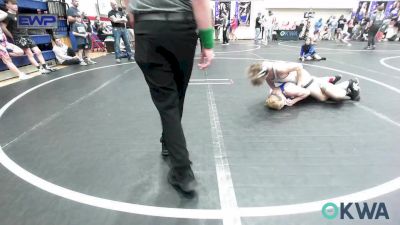 120 lbs Semifinal - Bowen Pearson, Scrap Yard Training vs Landon Achziger, Choctaw Ironman Youth Wrestling