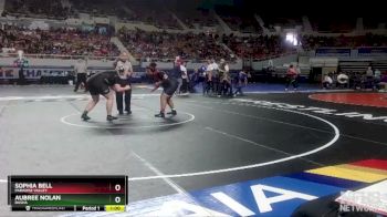 D1-235 lbs Cons. Round 1 - Aubree Nolan, Basha vs Sophia Bell, Paradise Valley