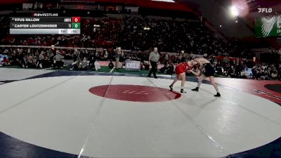 4A 157 lbs Cons. Round 3 - Carter Loutzenhiser, Timberlake vs Titus Dillow, American Falls