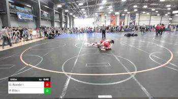 126 lbs Consi Of 8 #2 - Daniel Aranda, FL vs Peyton Ellis, RI