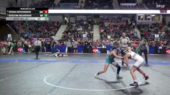 90 lbs Cons. Round 2 - Vivian Hutchinson, Manhattan vs Evelynn McArthur, Winfield