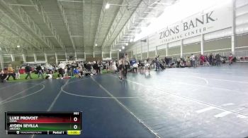 96 lbs Cons. Round 5 - Luke Provost, COWA vs Ayden Sevilla, Arizona