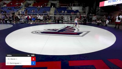 106 lbs Rnd Of 32 - Kael Davis, PA vs Cruzer Dominguez, NE