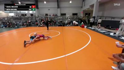 75 lbs Cons. Round 4 - Seth Michel, Global Wrestling Club vs Cecil Nelson, ReZults Wrestling