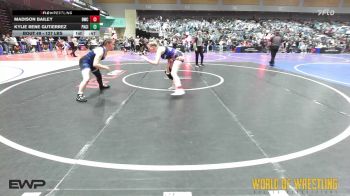 127 lbs Consi Of 8 #2 - Madison Bailey, Durham Wrestling Club vs Kylie Rene Gutierrez, Pacific Edge Wrestling
