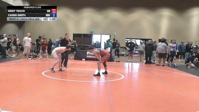 124.4-130.6 lbs Champ. Round 1 - Remy Trach, Steel Valley Renegades vs Caden Smith, Unattached