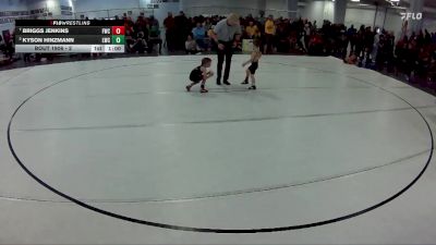2 lbs Quarterfinal - Briggs Jenkins, Fremont Wrestling Club vs Kyson Hinzmann, Louisville Wrestling Club