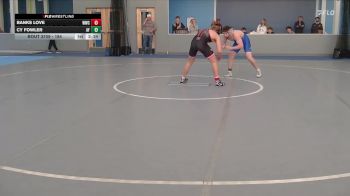 184 lbs 1st Place Match - Banks Love, Western Wyoming College vs Cy Fowler, Air Force