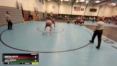 138 lbs Round 2 (10 Team) - Jack Noblin, Douglas vs Griffin Wolfe, Torrington