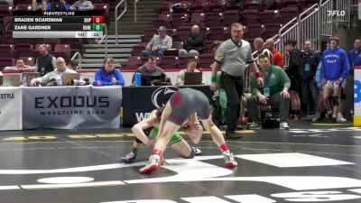 114 lbs Consi 1 - Braden Boardman, Shippensburg vs Zane Gardner, Donegal