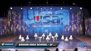 Edison High School - JV Song [2022 Junior Varsity - Song/Pom - Intermediate] 2022 USA Nationals: Spirit/College/Junior