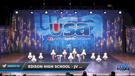 Edison High School - JV Song [2022 Junior Varsity - Song/Pom - Intermediate] 2022 USA Nationals: Spirit/College/Junior