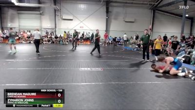 138 lbs Cons. Round 3 - Brendan Maguire, Carolina Reapers vs Zymarion Johns, Ironclad Wrestling