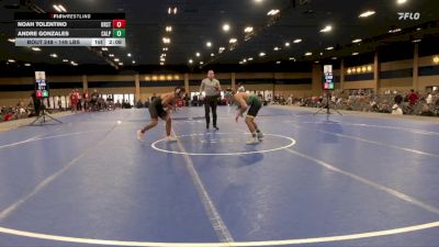 149 lbs C Of 16 #2 - Noah Tolentino, Oregon State vs Andre Gonzales, Cal Poly