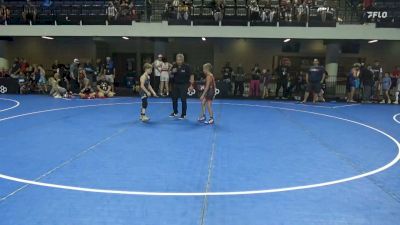 67 lbs Cons. Sub-semis - Ryddik Johnson, Eastern Oregon Elite vs Asher Durao, Bartlesville Wrestling Club