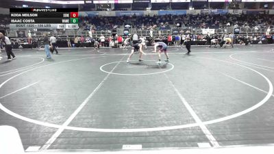 106 lbs Quarterfinal - Koda Neilson, Seneca Indians vs Isaac Costa, Wamego WC