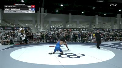 57 kg Cons. Rd Of 64 - Cadell Lee, West Point Wrestling Club vs Noah Henderson, Primal Wrestling Academy