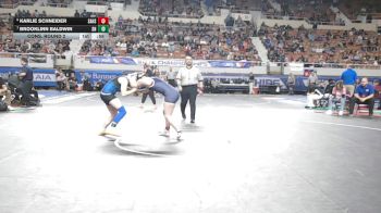 140-D2 Cons. Round 2 - Brooklinn Baldwin, Snowflake High School vs Karlie Schneider, Sahuaro High School