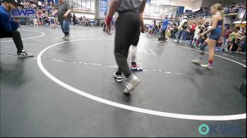 96 lbs Rr Rnd 3 - Kalley Fuller, Blue Devil Wrestling vs Rhett Rowland, Little Axe Takedown Club