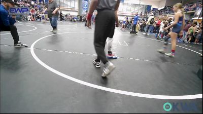 96 lbs Rr Rnd 3 - Kalley Fuller, Blue Devil Wrestling vs Rhett Rowland, Little Axe Takedown Club