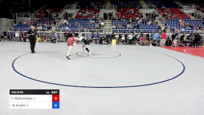 155 lbs Rnd Of 64 - Teagan McGuinness, NY vs Alison Evans, CO