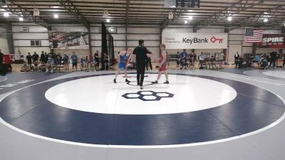 63 kg Cons. Semis - Brady Baker, Mountain Cat Wrestling Club vs Gabriel Mortensen, MATPAC