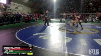 2A 152 lbs Semifinal - Hiatt Beck, Aberdeen vs Caeden McLaimtaig, Priest River