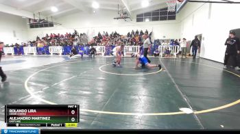 182 lbs Champ. Round 2 - Alejandro Martinez, Eastlake vs Rolando Lira, Cesar Chavez