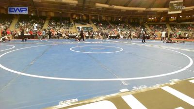 170 lbs Quarterfinal - Malakai Campbell, Bookert T Washing/Carver vs Emma Coots, Skiatook Youth Wrestling