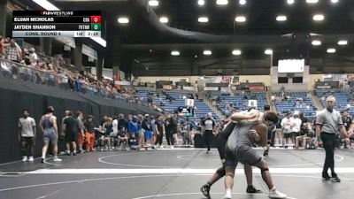 285 lbs Cons. Round 4 - Jayden Shannon, Fort Hays Tech Northwest vs Elijah Nicholas, Central Baptist (Ark.)