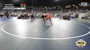 B3A-175 lbs Quarterfinal - Ethan Uyetake, Lincoln Christian vs Vann Wildcat, Pawhuska