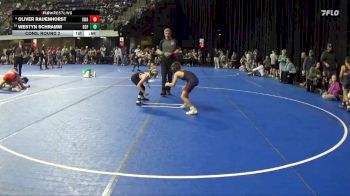 80 lbs Cons. Round 2 - Oliver Rauenhorst, Summit Wrestling Academy vs Westyn Schramm, DGF