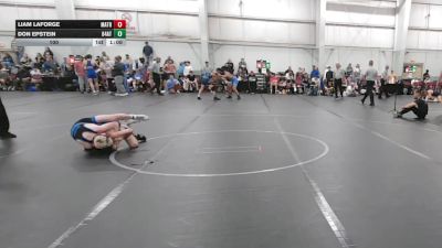 100 lbs Round 5 (8 Team) - Liam LaForge, Mat Assassins Red vs Don Epstein, 84 Athletes